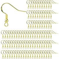 Ganchos para Pendientes Ganchos de Plata 925 para Pendientes Accesorios Para Bricolaje Hacer Joyería 300 Piezas 14K…